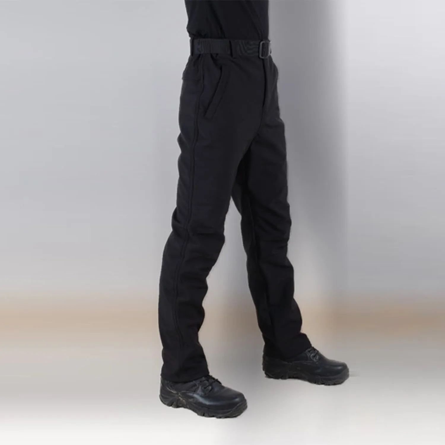 ADHOWBEW Tactical Cargo Pants for Men Elastic Waist Relaxed Fit Big and Tall Construction Pockets Hiking Trousers
