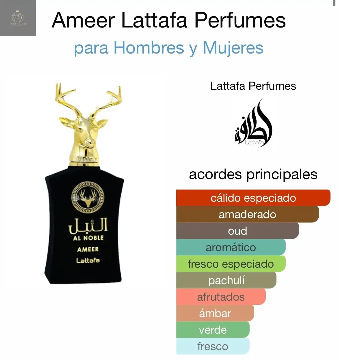 Al Noble Ameer Lattafa - 100ml