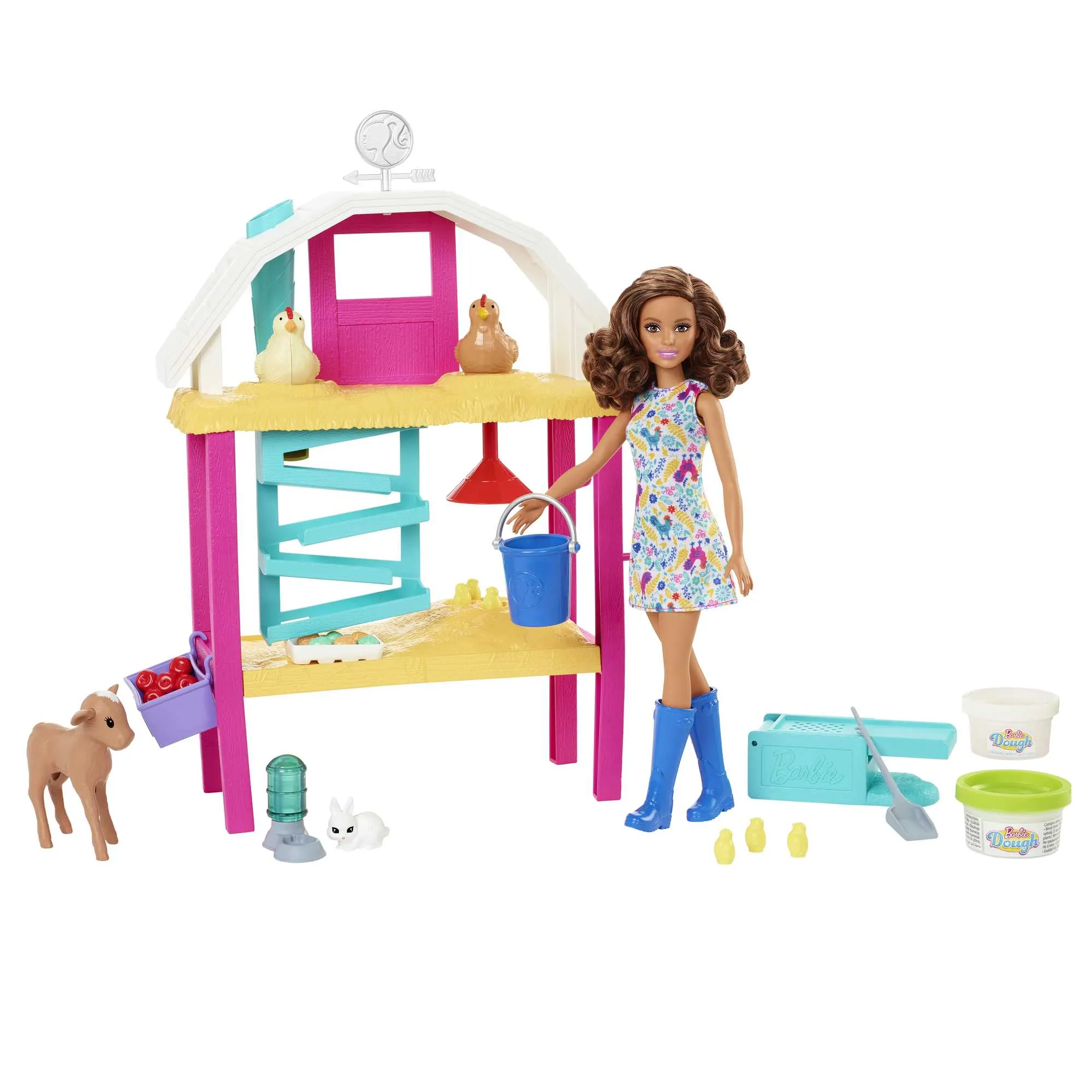 Barbie Profesiones Set de Juego Diversión en la Granja