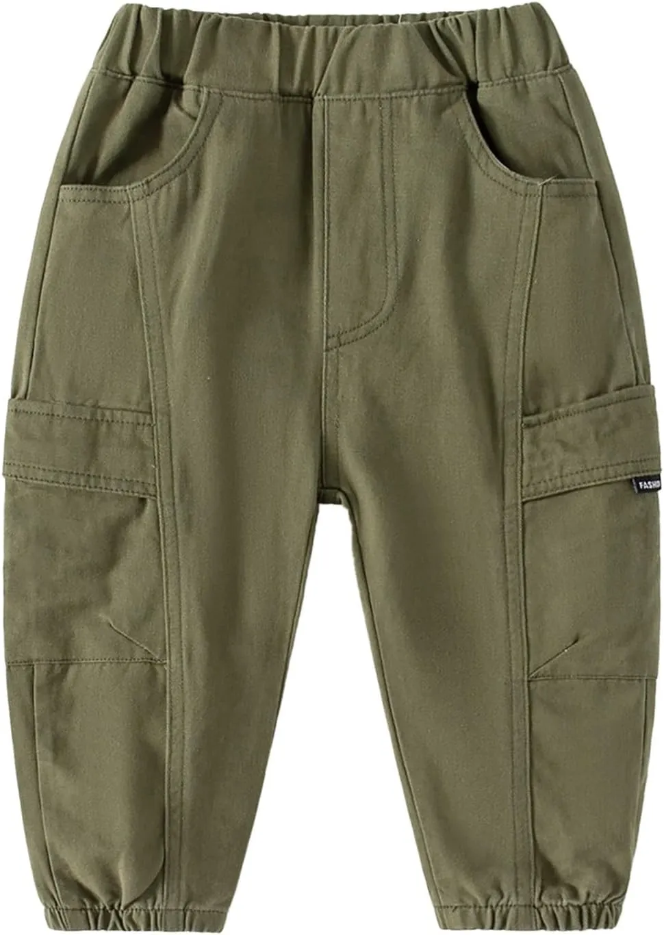 Boys Baggy Cargo Pants Wide Leg Casual Loose Elastic Waist Trousers Streetwear Y2K Lightweight Hiking Pants Clothes