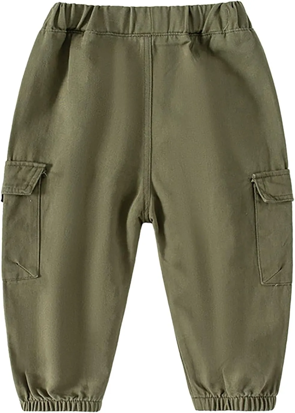 Boys Baggy Cargo Pants Wide Leg Casual Loose Elastic Waist Trousers Streetwear Y2K Lightweight Hiking Pants Clothes