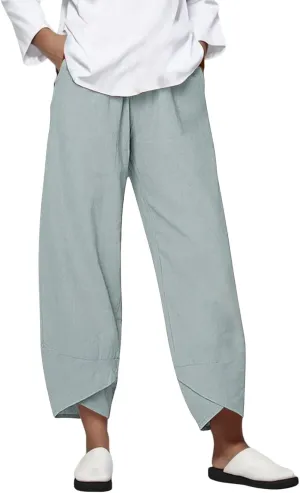 Capri Pants for Women 2024 Home Female Women's Knee Length Leggings Causal Lounge Pants with Pockets Ladies Capri
