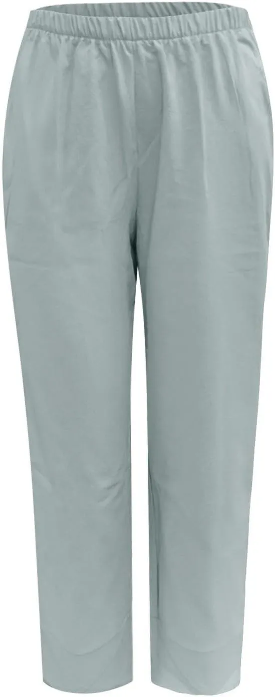 Capri Pants for Women 2024 Home Female Women's Knee Length Leggings Causal Lounge Pants with Pockets Ladies Capri