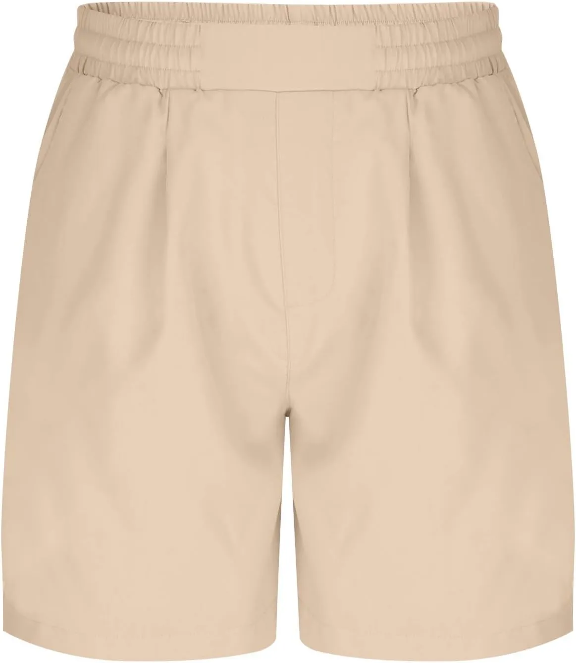 Casual Shorts for Women Elastic Waist Wide Leg Shorts Summer Tailored Pants Dressy Outfits with Pockets