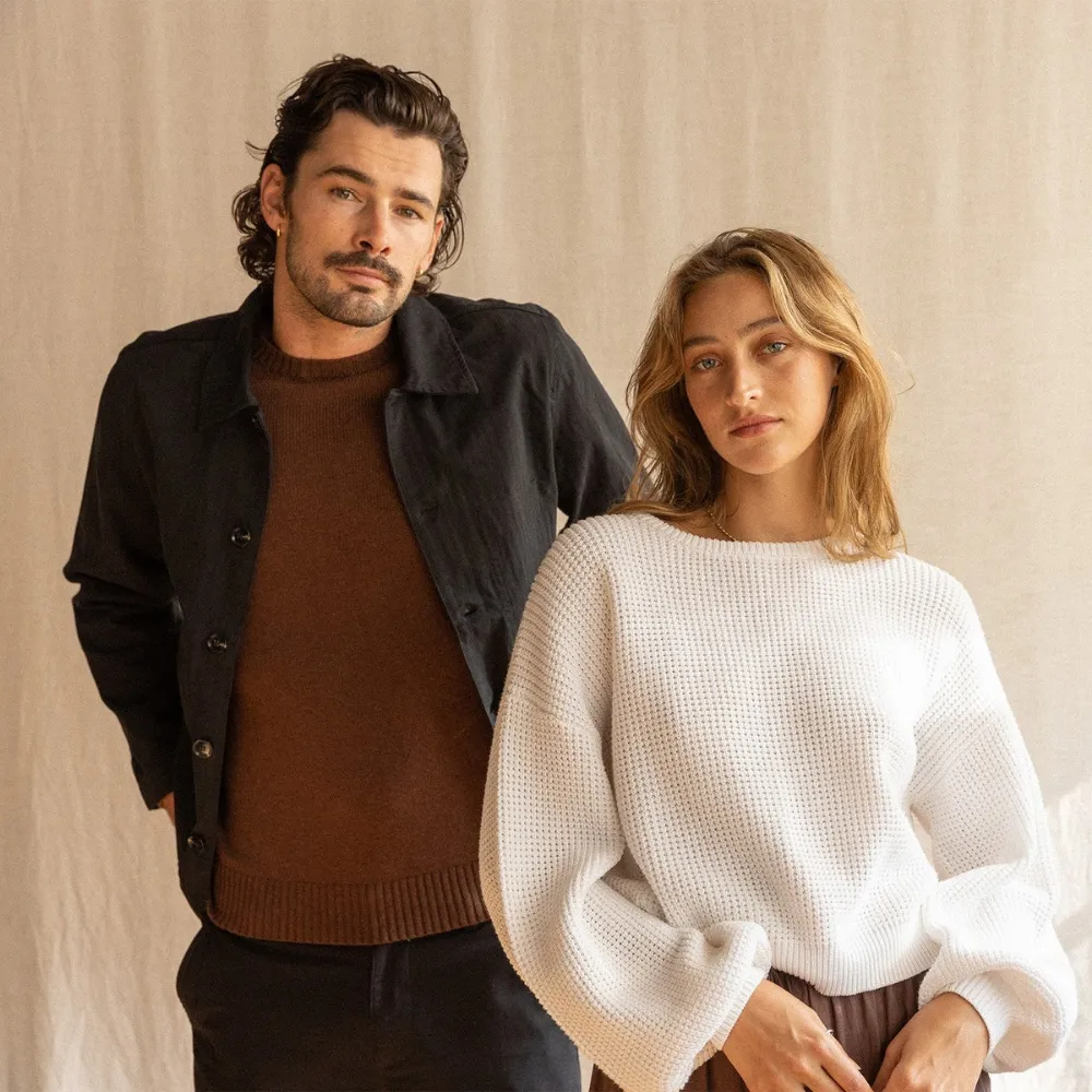 Classic Crew Knit Chocolate