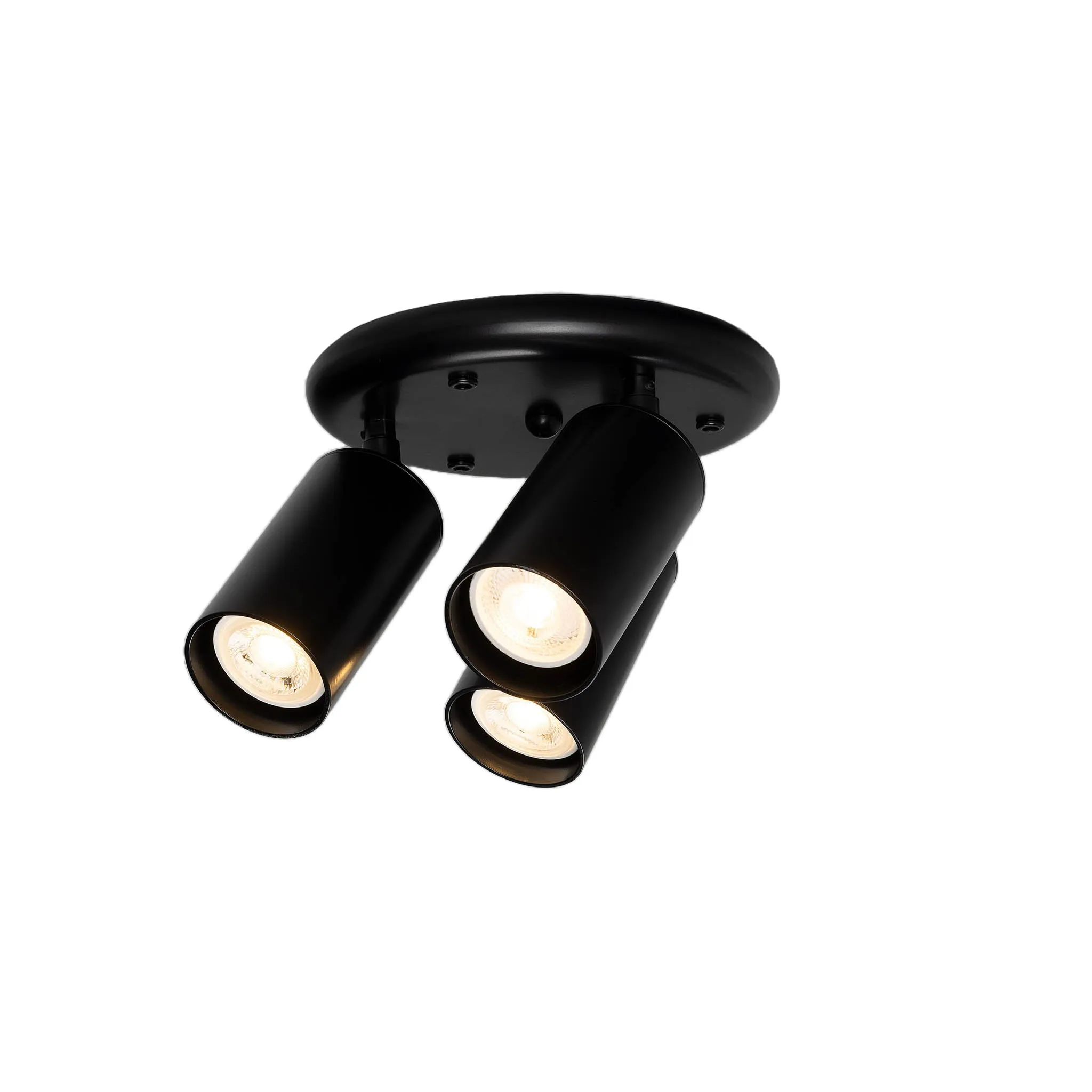 Evanston brass 3-spotlight | antique brass