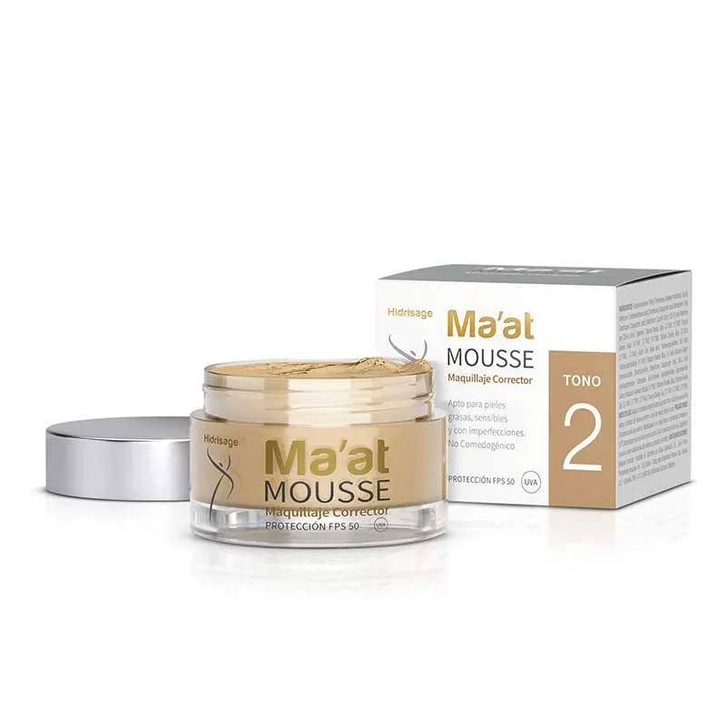 HIDRISAGE MAAT MOUSSE TONO 2 25 GR