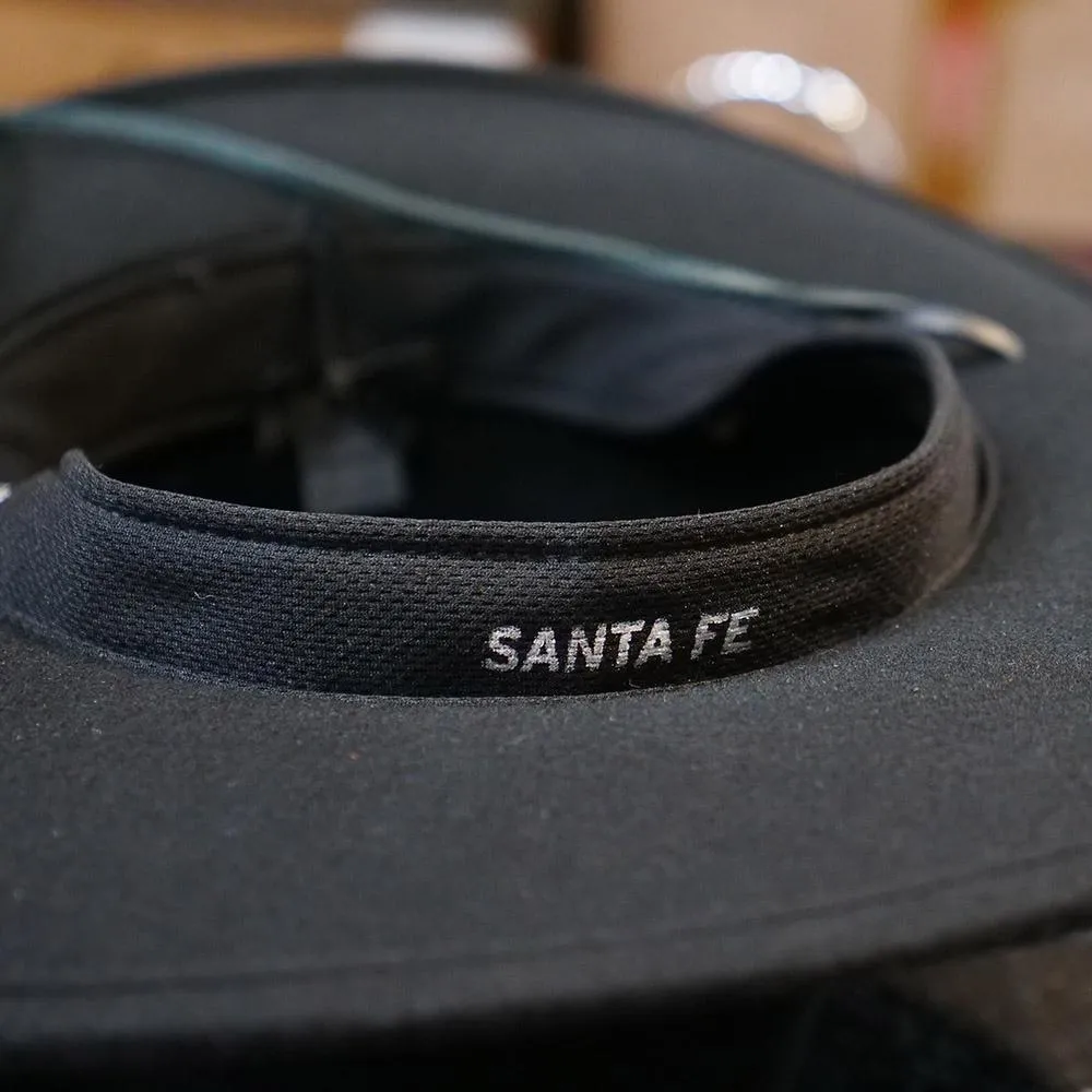 Stetson Crushable Cowboy Hat Santa Fe Black