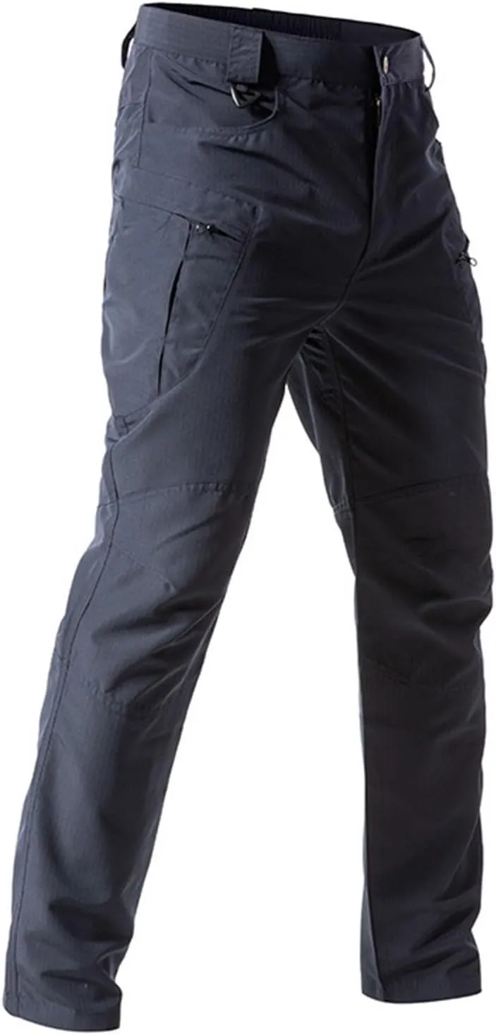 Tactical Cargo Pants for Men Ripstop Relaxed Fit Chino Work Pants Flexcamo - Waterproof Hiking Pants Multi Pockets