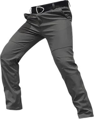 Tactical Pants for Men Stretch Ripstop Waterproof Utility Cargo Hiking Pants Breathable Work Pant Hunting with Pockets