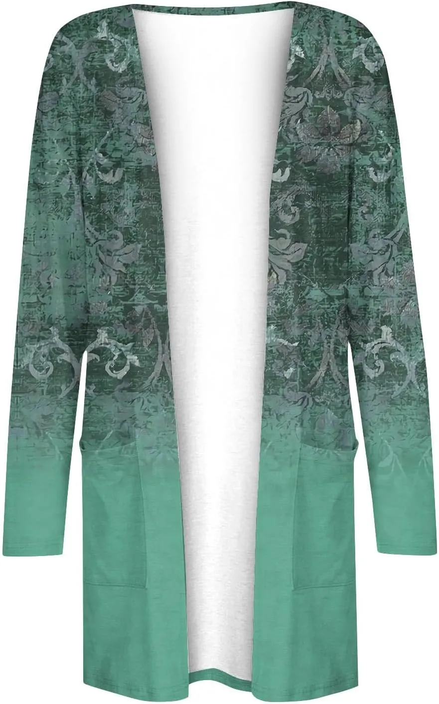 Womens Cardigans Fall 2024, Fashion with Pockets Open Front Casual Sweaters Jacket Cozy Soft Going Out Clothes